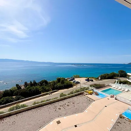 Casamea - T2, Vue Mer, Piscine Chauffee Ajaccio (Corsica)