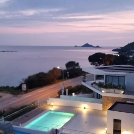 Casamea - T2, Vue Mer, Piscine Chauffee * Ajaccio (Corsica)